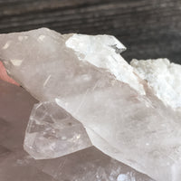 Clear Quartz Cluster: 2.9 oz (82 g); 2.75" Long; A+ Quality Rough Raw Mineral