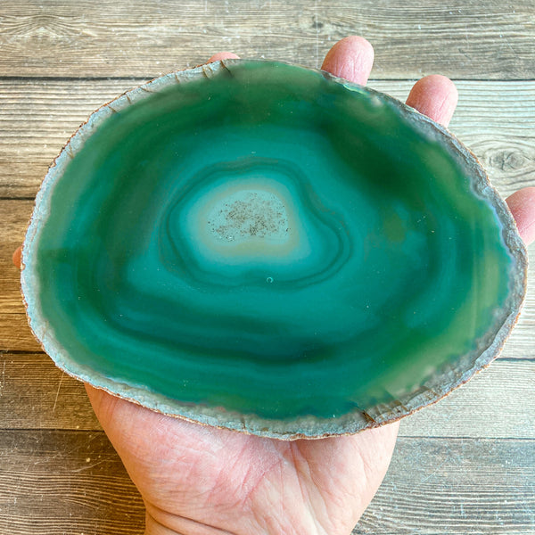 Agate Green Slice - Energy In Balance - Foto 3