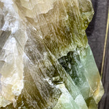Calcite (Green): 8.0 inches long, 7 lb 1.9 oz (3.23 kg) Mexican Raw Rough
