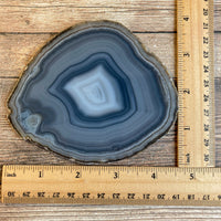 Large Natural Agate Slice - Approx 4.65" Long - Large Agate Slice