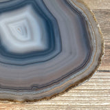 Large Natural Agate Slice - Approx 4.65" Long - Large Agate Slice