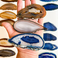 Reserved For Kurt: 150 Mixed Variety Agate Place Cards