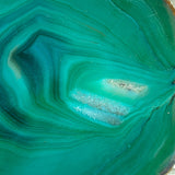 Large Green Agate Slice - Approx 4.5" Long - Large Agate Slice