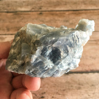 Calcite (Tri-Color / Rainbow): 3.8" Long, 1 lb 0.6 oz (468 g) Rough Mineral Mexican Raw Stone