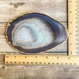 Large Natural Agate Slice - Approx 5.9" Long - Large Agate Slice